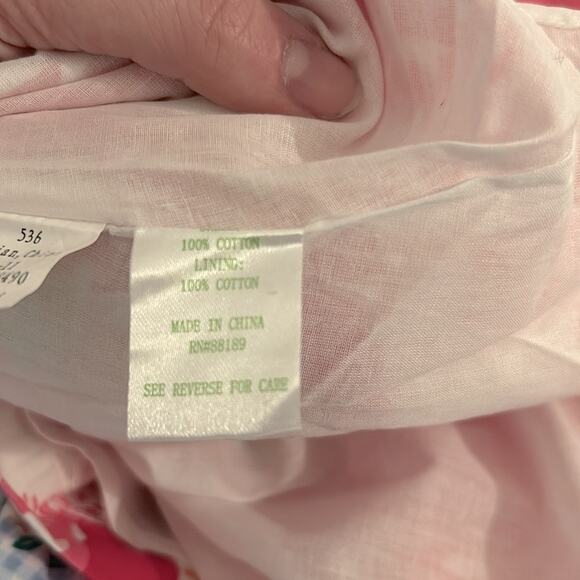 NWT Lilly Pulitzer Sonia A-Line skirt in Hotta Pink Cherry Begonias - Picture 6 of 9